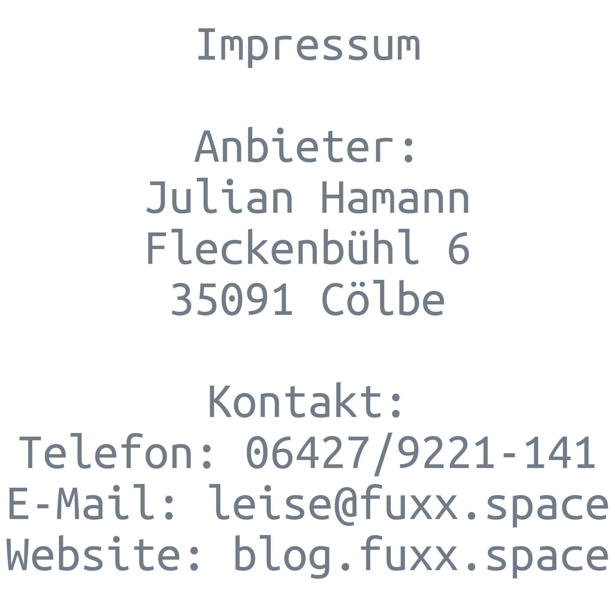 impressum